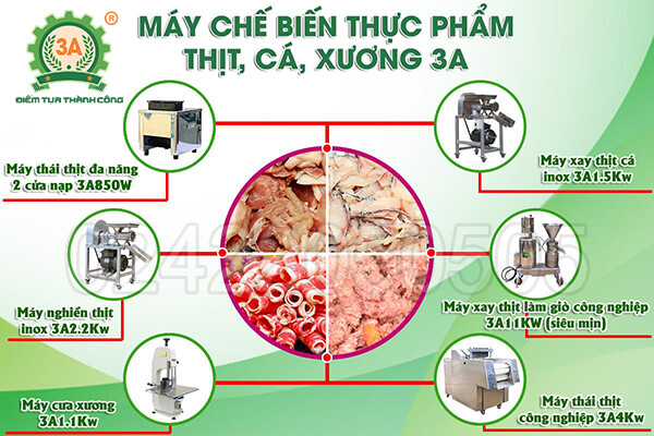 Máy xay giò chả gia đình inox 3A3Kw (14)