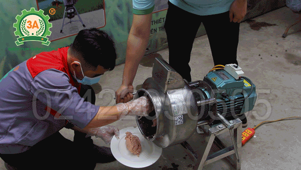 Máy xay giò chả gia đình inox 3A3Kw (16)