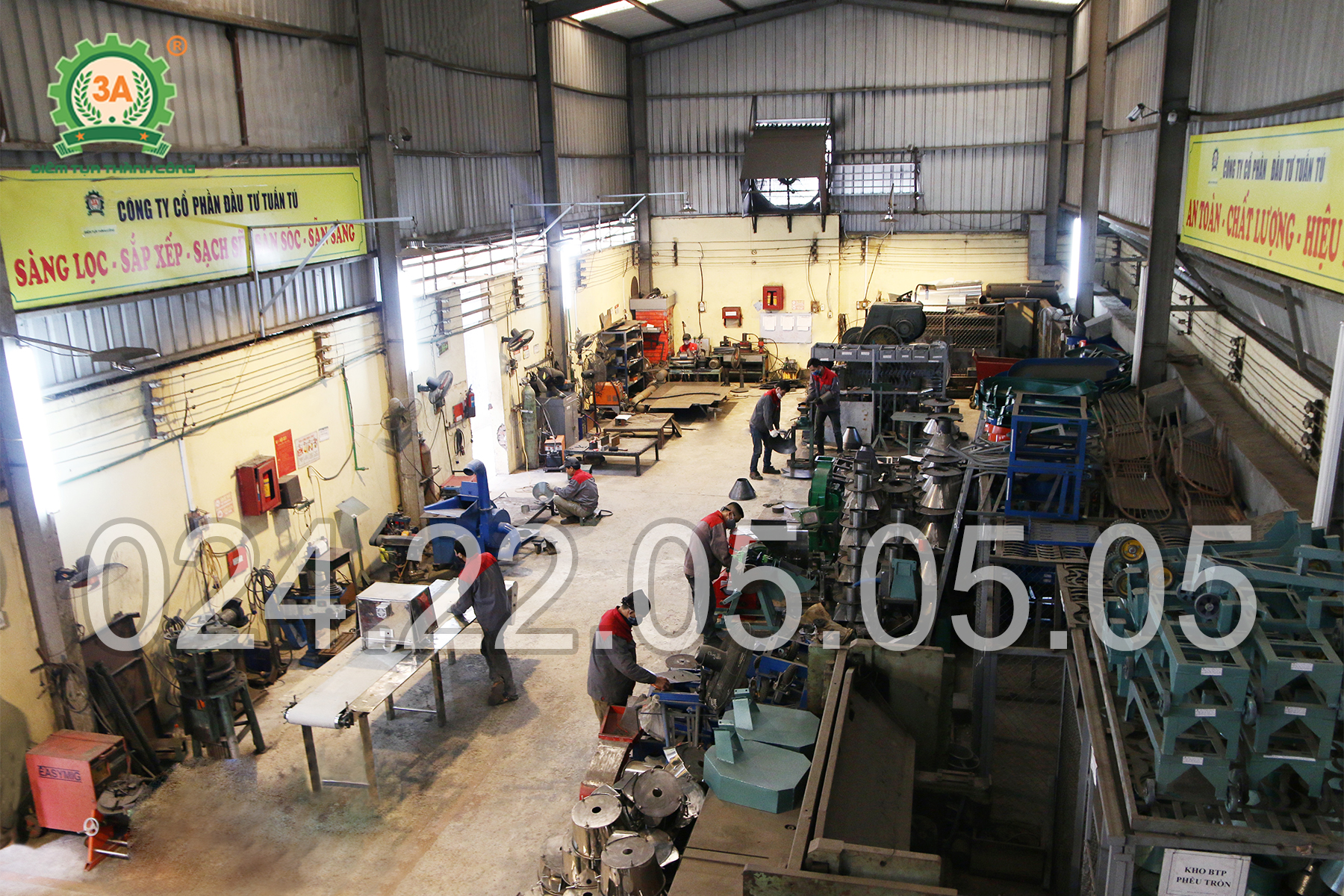 Nhà xưởng hiện đại của 3A