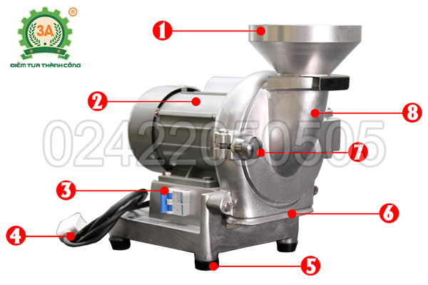 Máy xay tam thất 3A750W (13)
