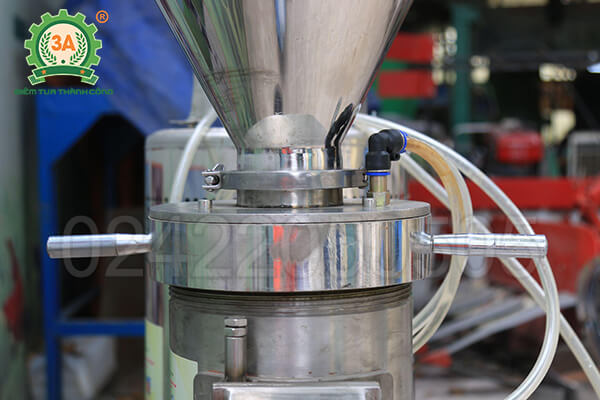 Máy xay thịt làm giò công nghiệp 3A11KW siêu mịn (14)