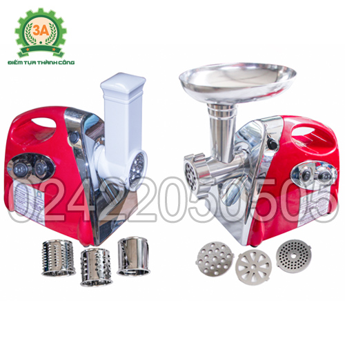 Máy xay thịt, nạo rau củ đa năng 3A400W