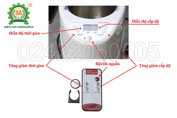 Máy xông hơi gia đình 3A1000W (09)