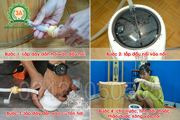 Máy xông hơi gia đình 3A1000W (10)