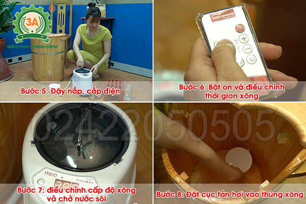 Máy xông hơi gia đình 3A1000W (11)