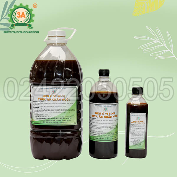 Men vi sinh ủ thức ăn chăn nuôi 3A