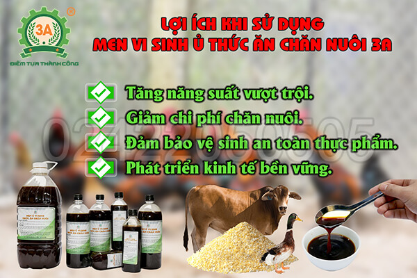 Men vi sinh ủ thức ăn chăn nuôi 3A (09)