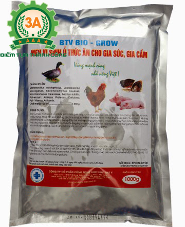 Sử dụng men vi sinh ủ thức ăn chăn nuôi