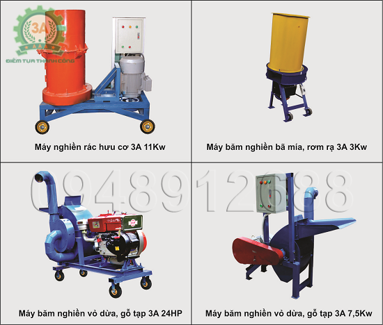 Một số sản phẩm cùng dòng với Máy nghiền lá sả khô 3A