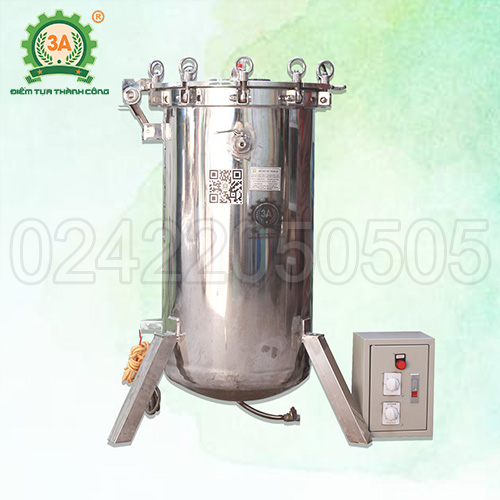 Nồi hấp tiệt trùng trồng nấm đông trùng hạ thảo 3A 150L