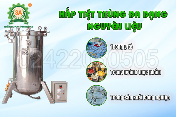 Nồi hấp tiệt trùng 3A150L
