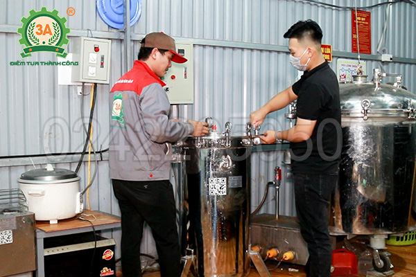 Nồi hấp khử trùng trồng nấm