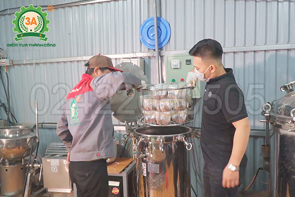 Nồi hấp tiệt trùng trồng nấm 3A