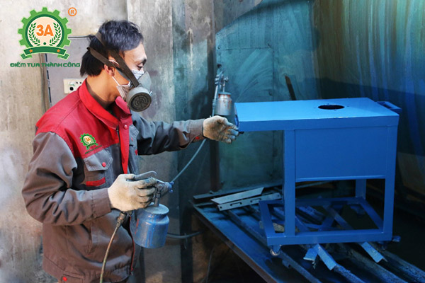 Chế tạo máy nông nghiệp: Máy ép cám viên trục đứng 3A3Kw M2