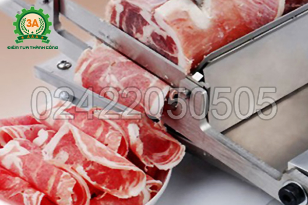 Thái thịt đông lạnh dễ dàng với Thiết bị thái thịt đông lạnh 3A