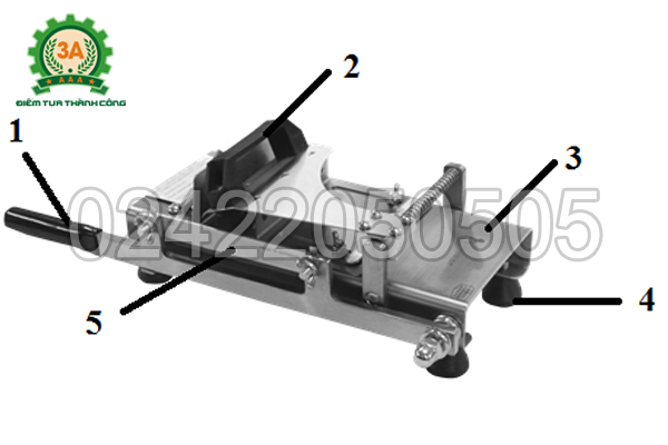 Cấu tạo của thiết bị thái thịt đông lạnh 3A