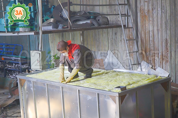 chế tạo Tủ sấy đế đông trùng hạ thảo 3A 14 khay