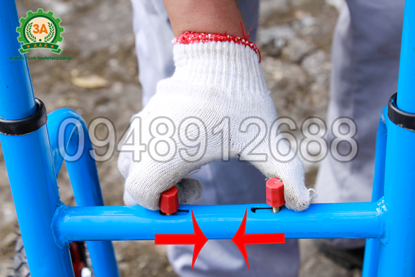 Chốt điều khiển chiều cao của Xe đẩy hàng, leo cầu thang 3A