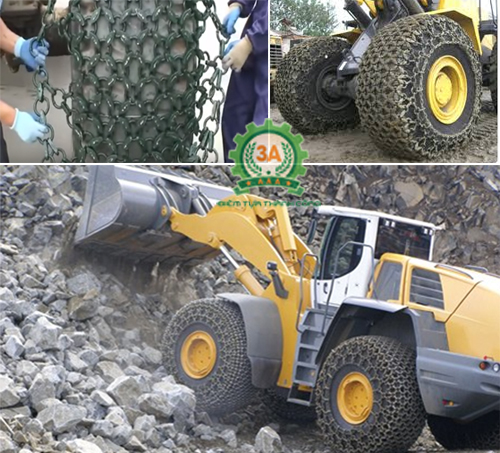 Xích bọc lốp bảo vệ lốp trên mọi địa hình khác nhau
