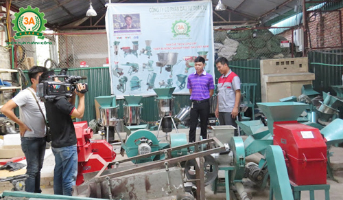 Xưởng chế tạo máy của công ty Tuấn Tú