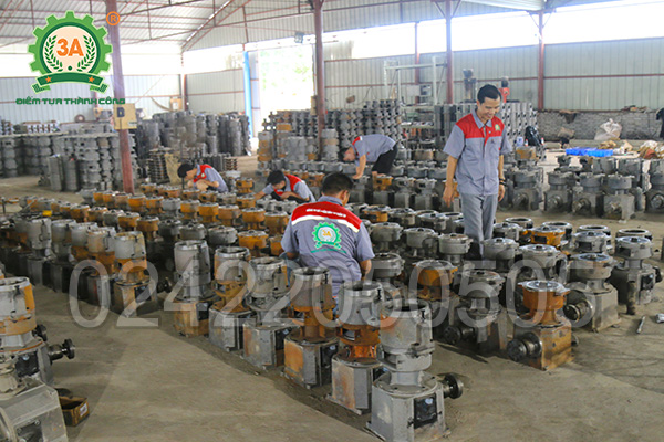 Xưởng sản xuất máy ép cám viên 3A (03)