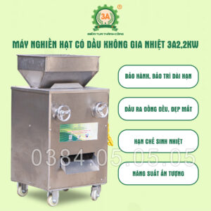 Máy nghiền hạt có dầu không sinh nhiệt