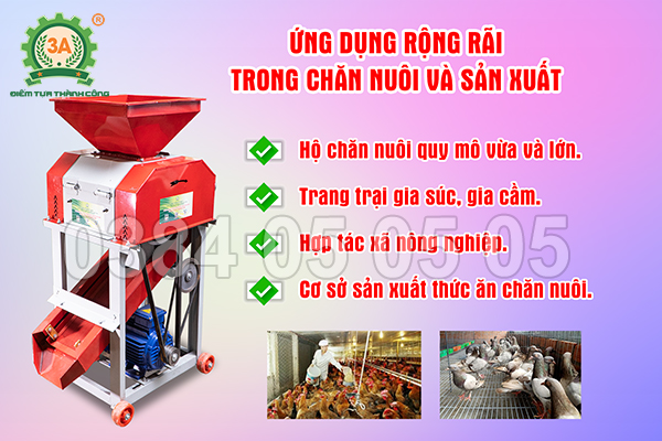 máy xay ngô vỡ