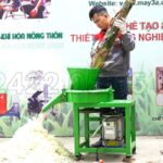 Tận dụng máy băm chuối chế biến thức ăn cho bò, dê hiệu quả