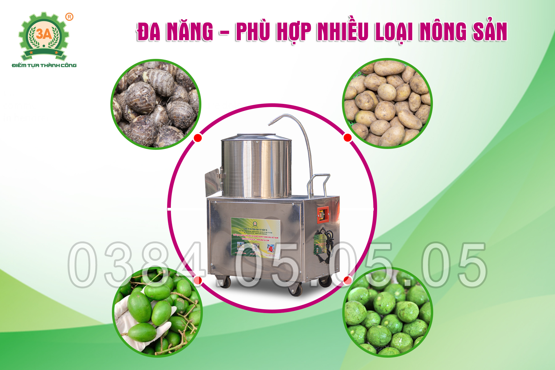 da dạng các loại nguyên liệu
