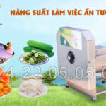 Tại sao máy thái rau củ đa năng là lựa chọn hàng đầu cho nhà hàng, quán ăn?