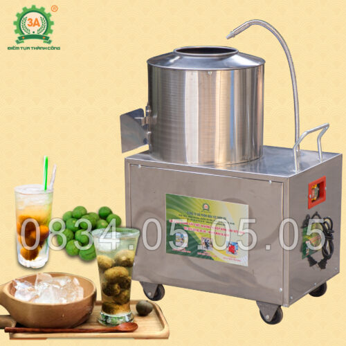 Máy chà vỏ sấu công nghiệp 3A1,5kW