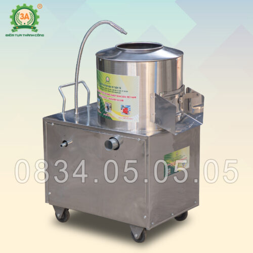 Máy chà vỏ sấu công nghiệp 3A1,5kW