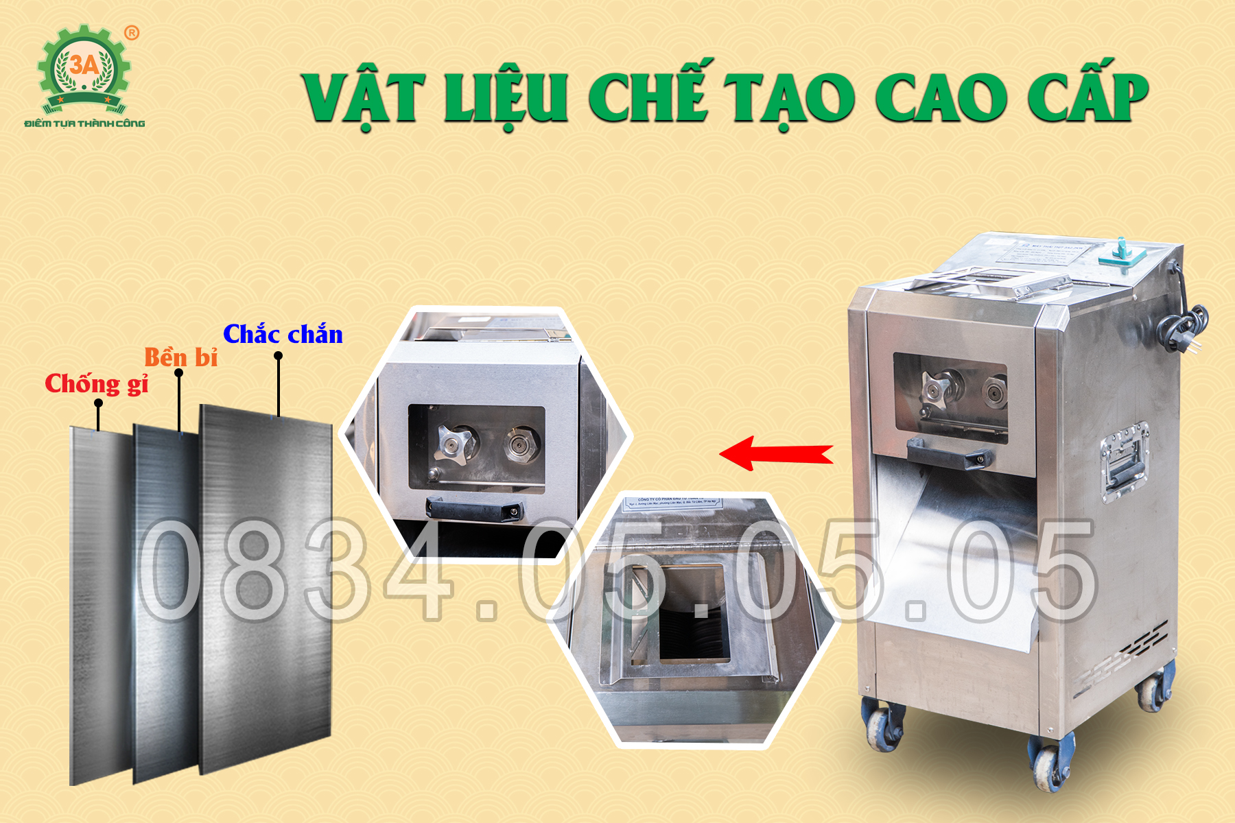 vật liệu chế tạo cao cấp