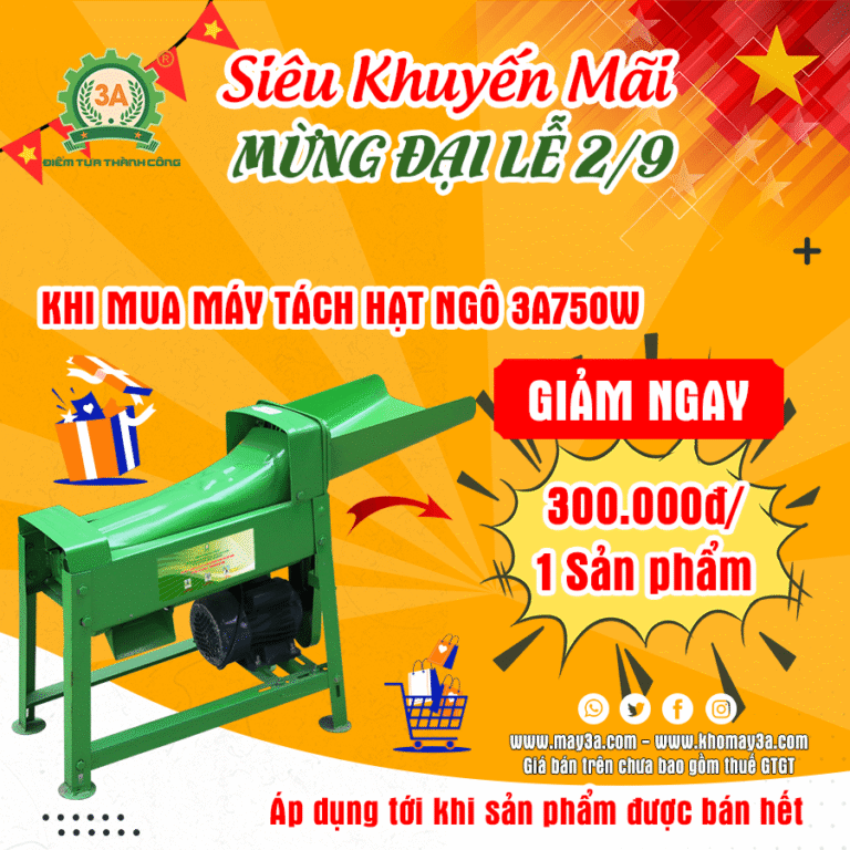 máy tách hạt ngô