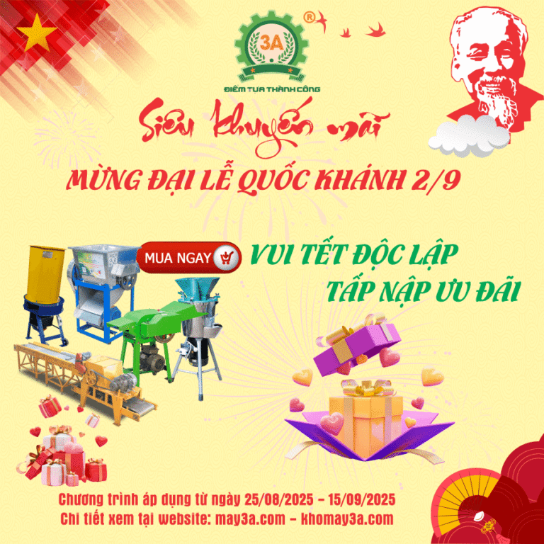 Khuyến Mãi Đặc Biệt Nhân Dịp Quốc Khánh 02/09/2025 – Cơ Hội Tiết Kiệm Tối Đa Từ Thương Hiệu 3A