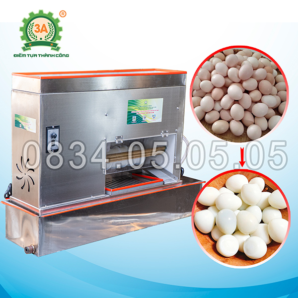 Máy Bóc Trứng Gà Công Nghiệp 3A120W