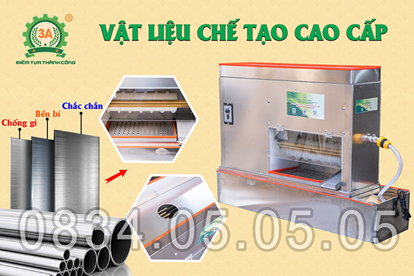 máy bóc trứng gà