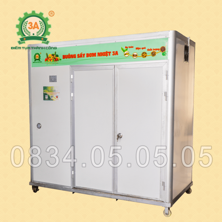 Máy Sấy Bơm Nhiệt – Công Nghệ Tiết Kiệm Điện 50%