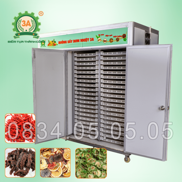 Máy Sấy Bơm Nhiệt – Công Nghệ Tiết Kiệm Điện 50%