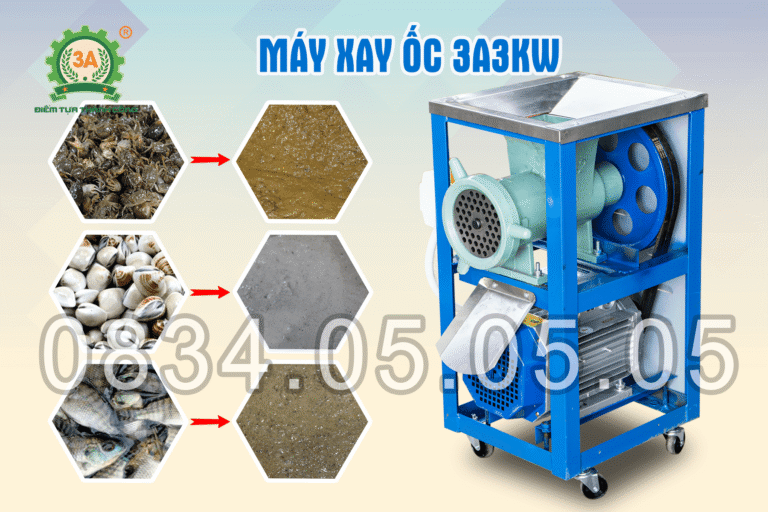 Máy xay cua ốc – Giải pháp chế biến thức ăn tươi bền vững