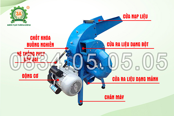 máy nghiền ngô 3A