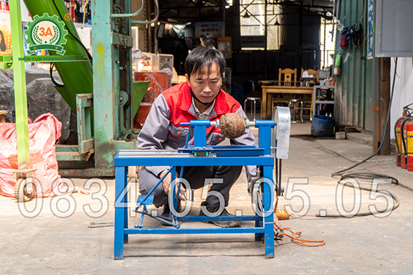 máy gọt khoai môn