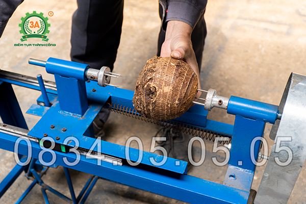 máy gọt vỏ khoai môn