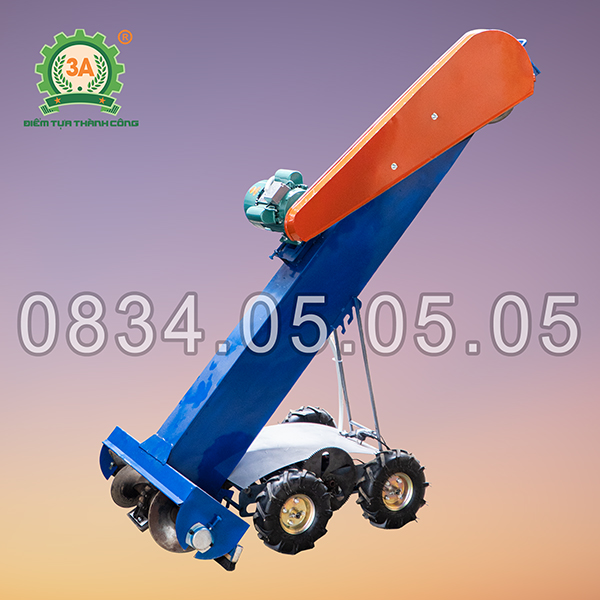 Máy Hút Hạt Nguyên Liệu Tự Hành 3A 3kW – Điều Khiển Từ Xa
