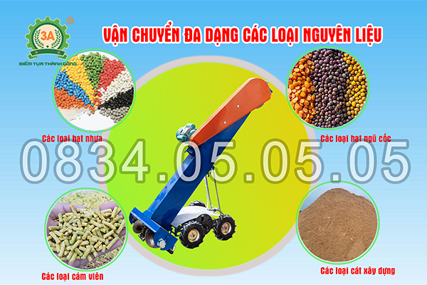 Máy hút hạt nguyên liệu