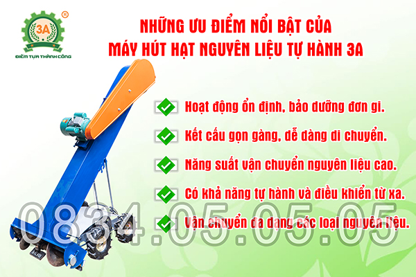 Máy hút hạt