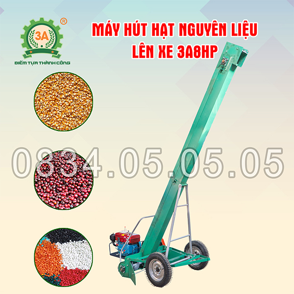 Máy Hút Hạt Nguyên Liệu Lên Xe 3A8Hp