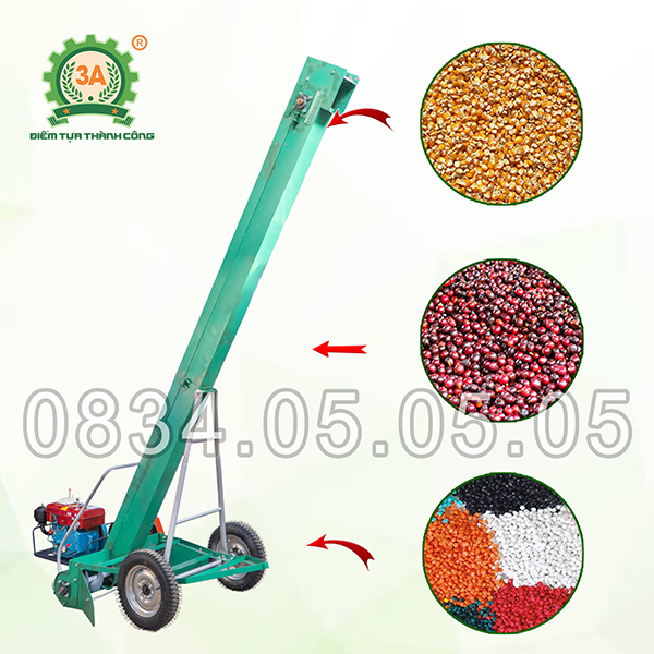 Máy Hút Hạt Nguyên Liệu Lên Xe 3A8Hp