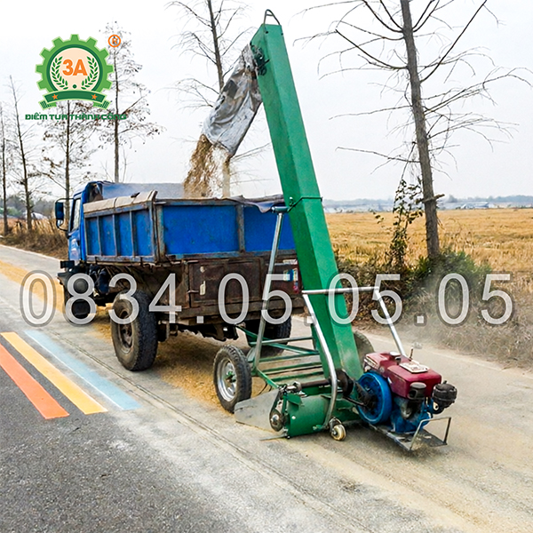 Máy Hút Hạt Nguyên Liệu Lên Xe 3A8Hp