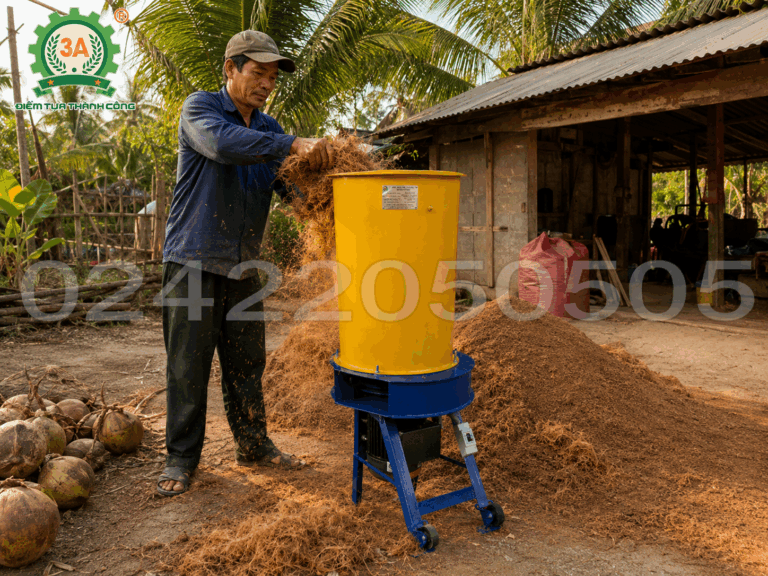 Máy Xử Lý Phụ Phẩm Nông Nghiệp – Cẩm Nang Toàn Diện 2026: Vỏ Dừa, Rơm Rạ, Bã Mía, Thân Chuối, Thân Sắn